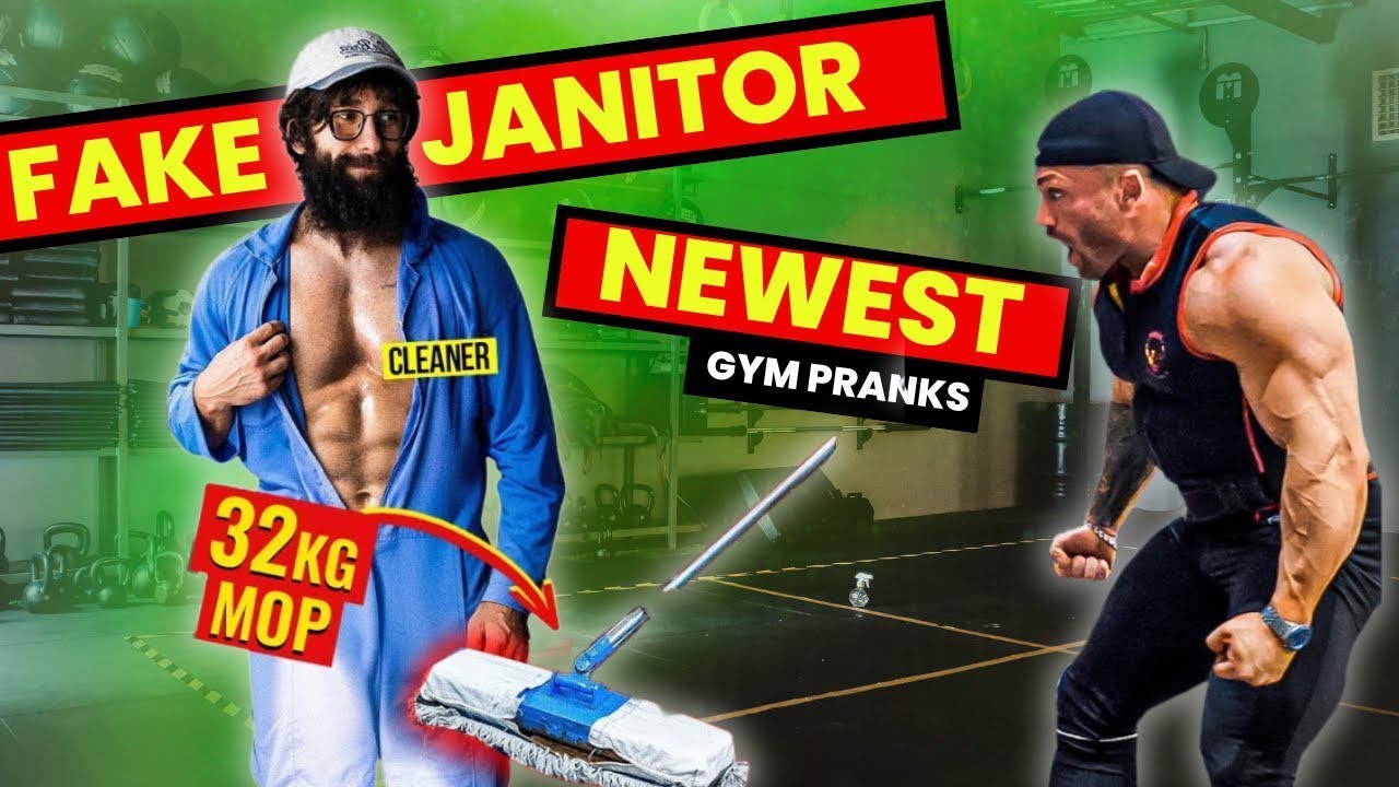 Anatoly GYM PRANK - Elite Powerlifter Pretended to be a CLEANER #57