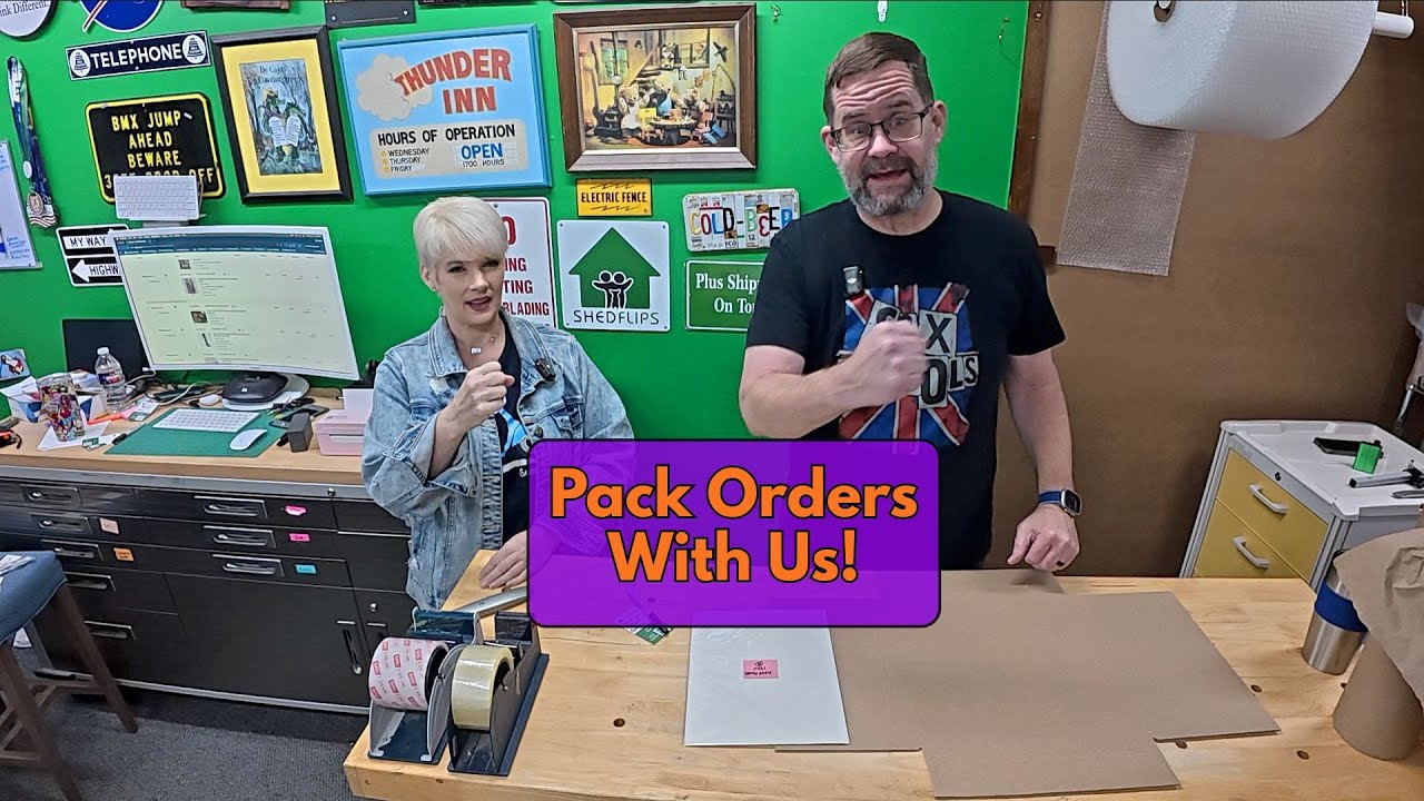 EBAY ORDERS - We're gonna pack em!