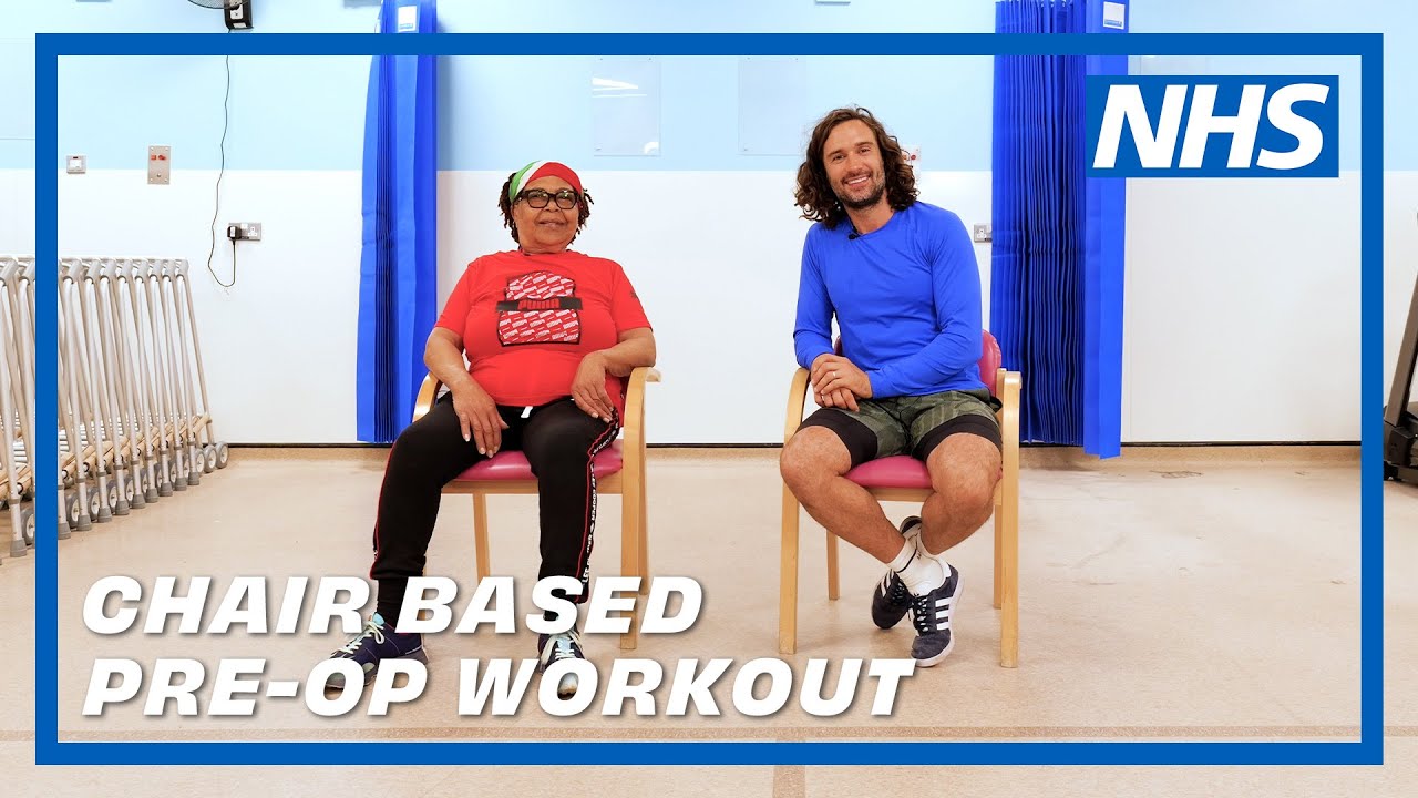 10 Minute Chair-Based Workout for Pre-Op Patients | Joe Wicks Workouts
