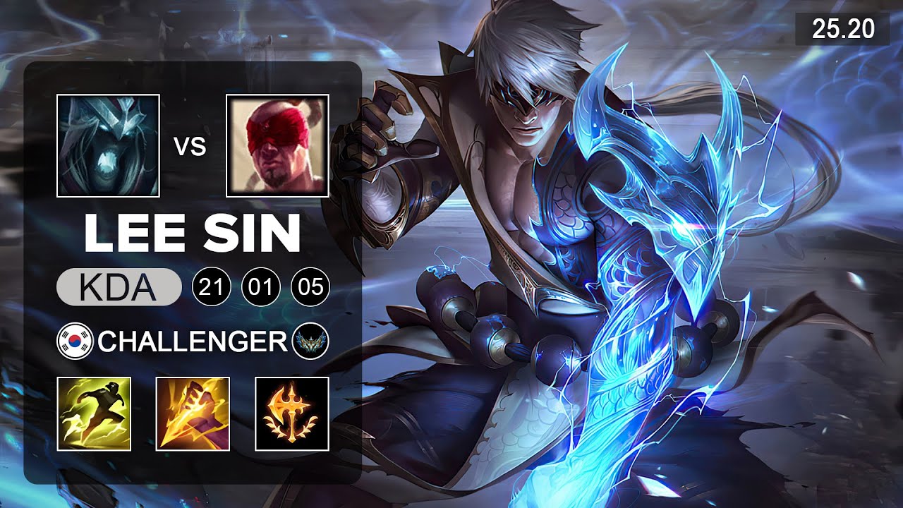 Lee Sin vs Karthus Jungle - KR Challenger - Patch 25.20 Season 15