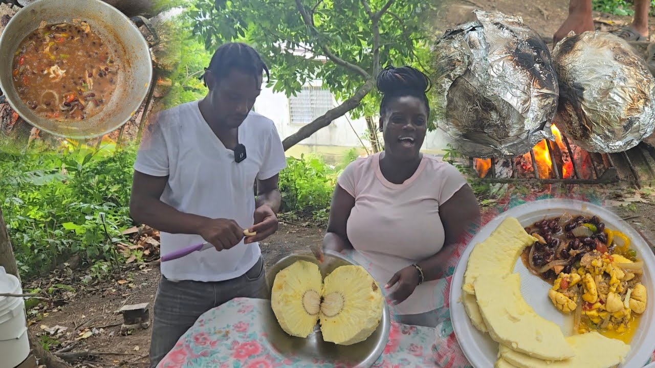 BEST WAY TO ROAST BREADFRUIT, NO MESS NO STRESS. EPIC! EPIC!