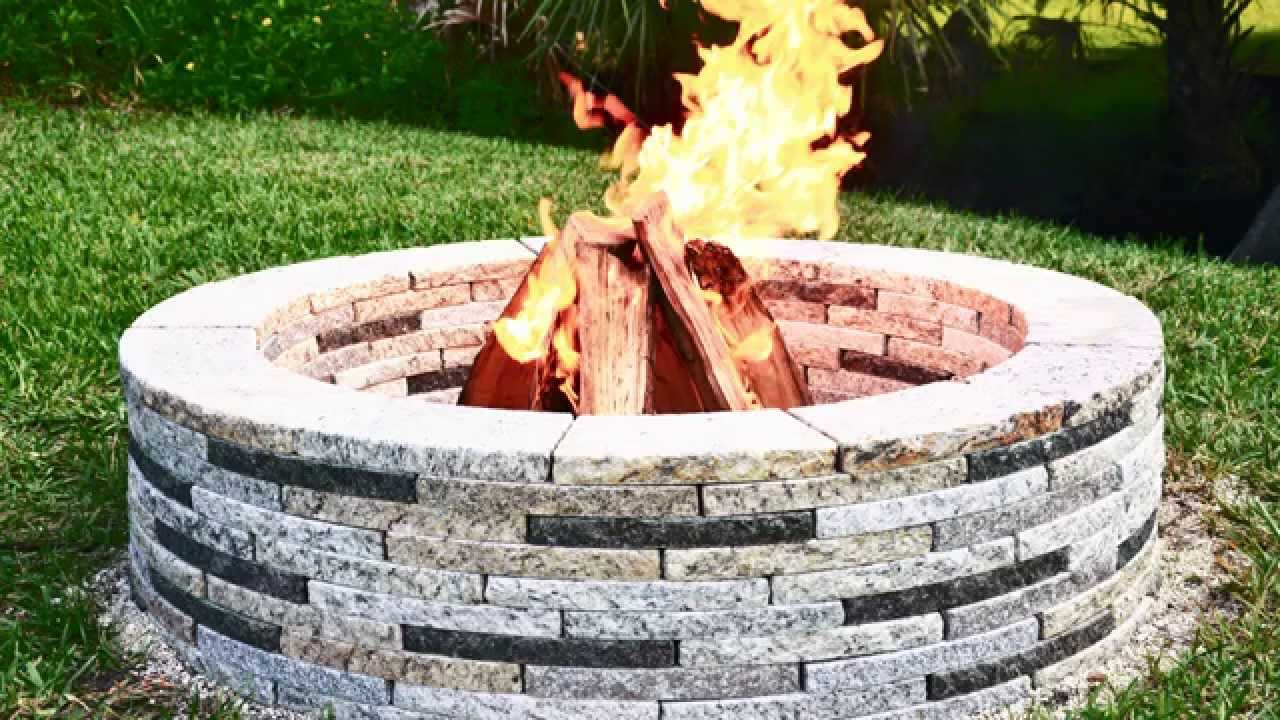Encore Stone Round Granite Fire Pit: DIY Guide