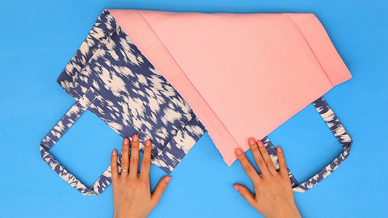 Как сшить сумку с помощью простого трюка - делается быстро выглядит красиво!