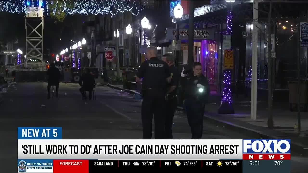 'Still work to do' after Joe Cain Day shooting