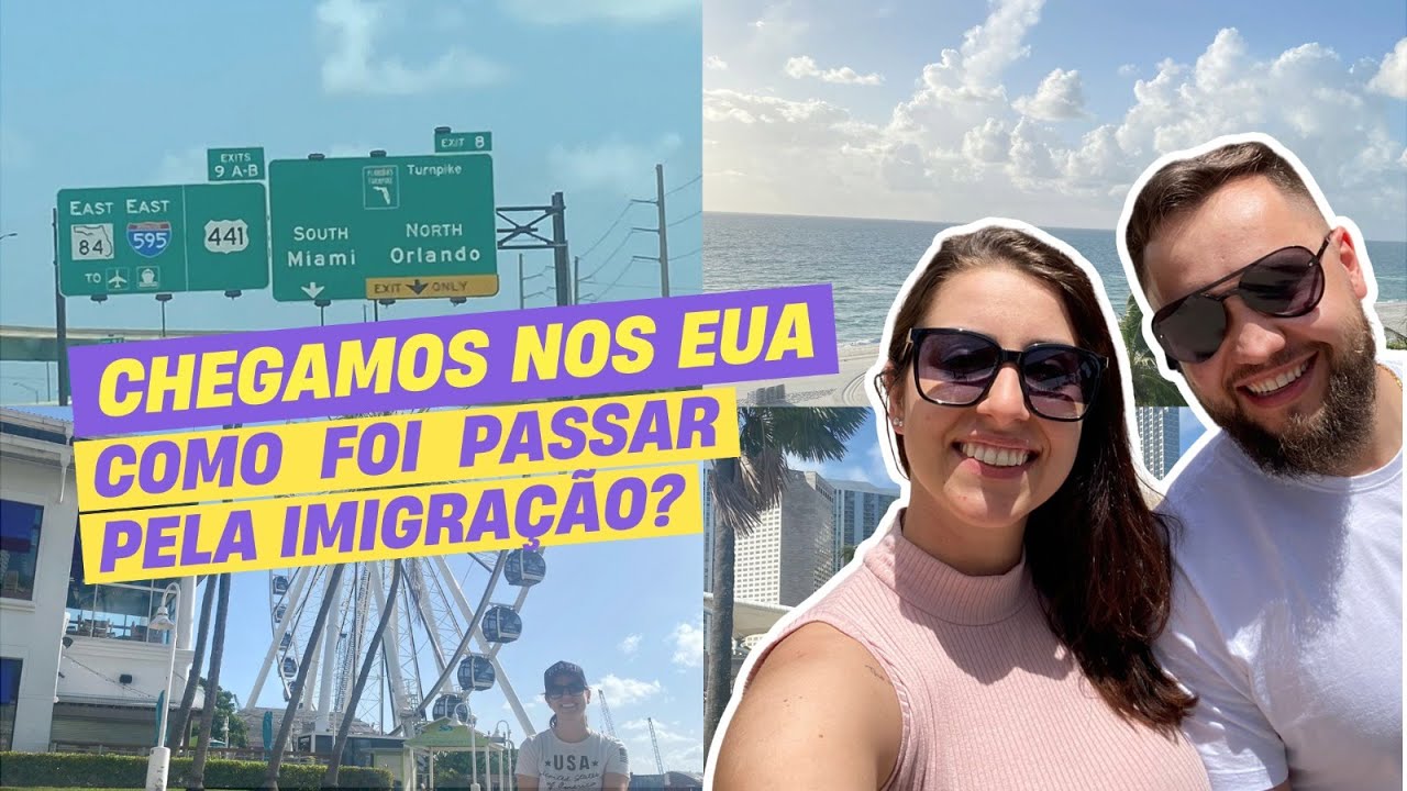 CHEGAMOS NOS EUA, COMO FOI PASSAR PELA IMIGRAÇÃO PELO AEROPORTO DE FORT LAUDERDALE?