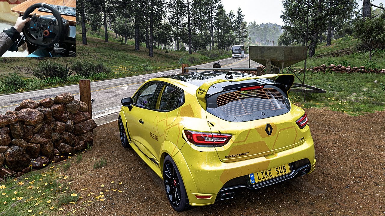 Renault Clio RS 16 | Forza Horizon 5 | Steering Wheel Gameplay