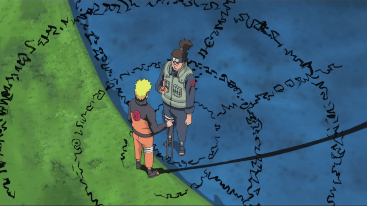 Naruto Easily Broke Iruka's Seal