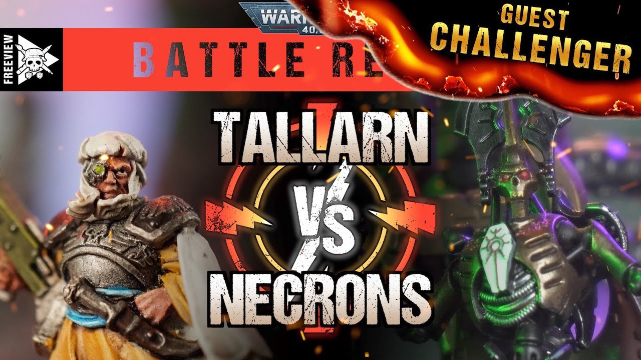 Tallarn vs Necrons 2000pts | Warhammer 40,000 Battle Report