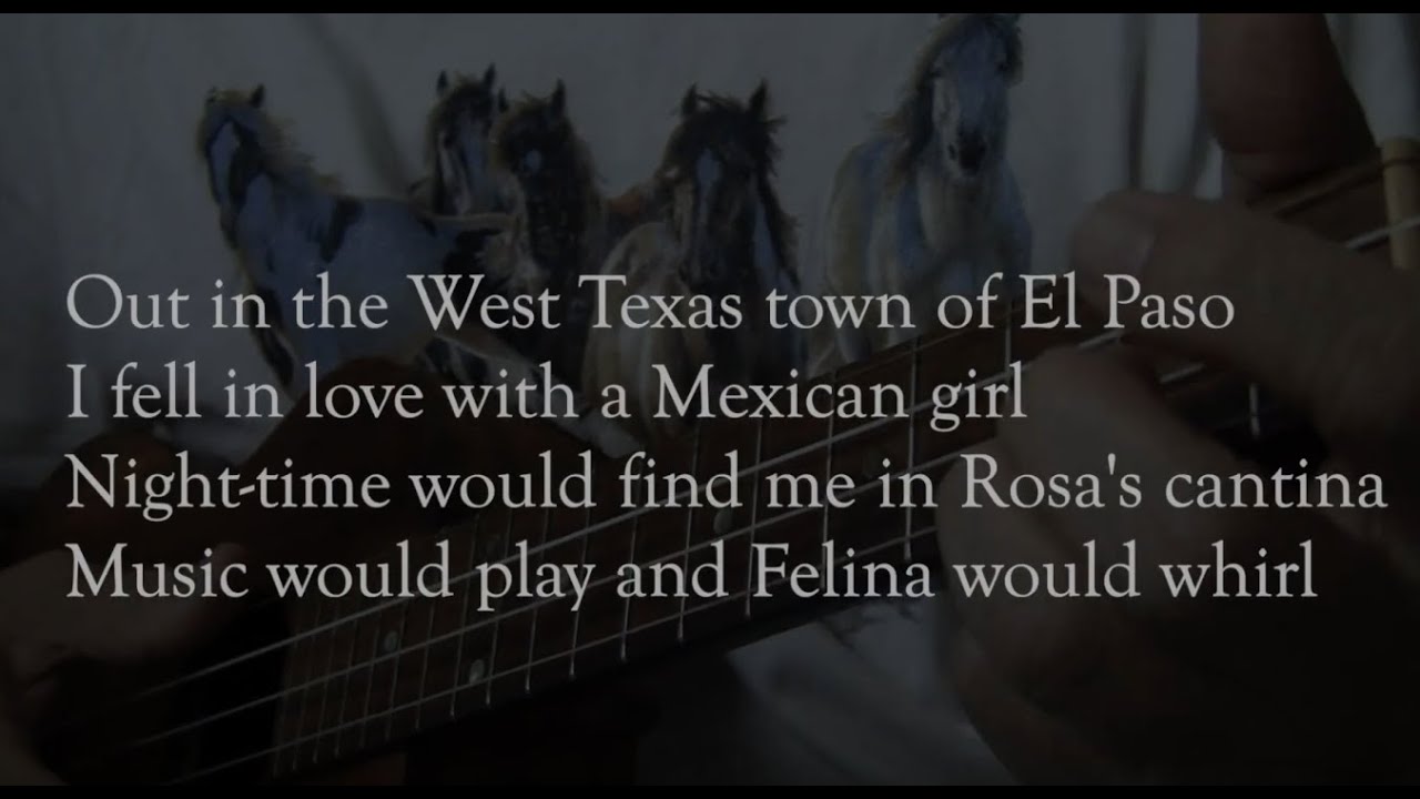 El Paso (Marty Robbins) ukulele rendition