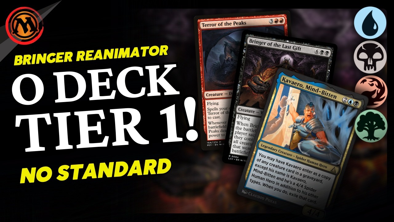 🦇 O VAMPIRÃO É O TERROR DO ARENA! | Bringer Reanimator | Standard | Magic Arena