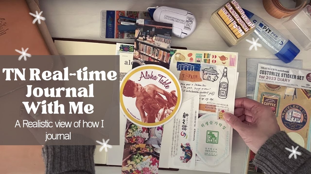 Real-Time Journaling: Travelers Notebook Accordion Insert