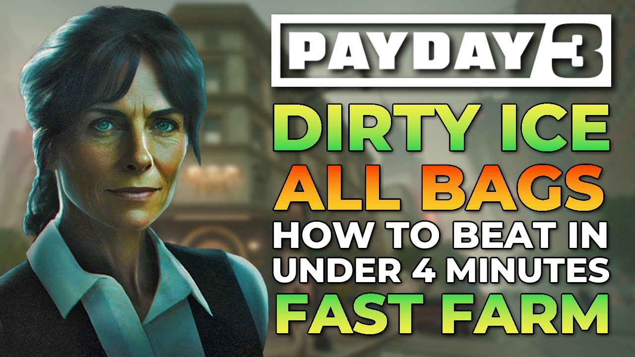 Payday 3 - Dirty Ice OVERKILL SOLO in Under 4 Minutes Fast Farm Guide