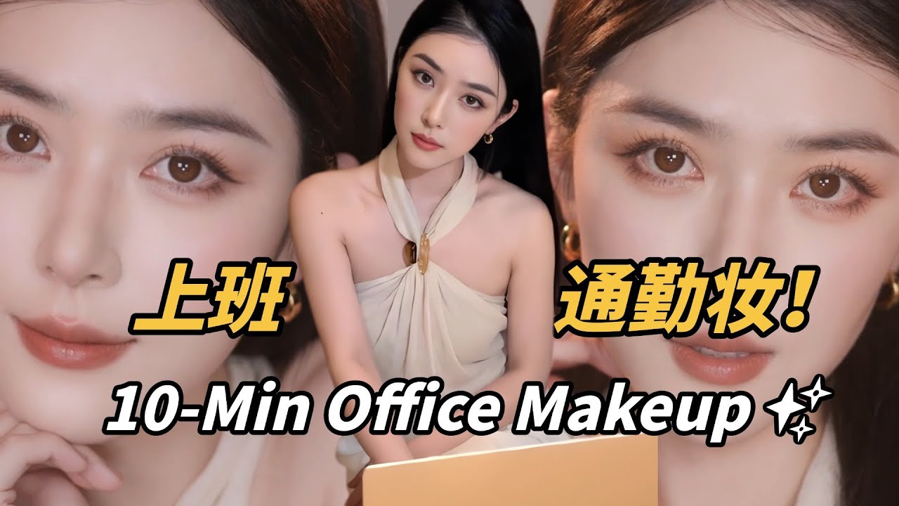 [ENG SUB]跟练这个‼️质感通勤妆💼｜10min通勤妆赢麻了！成为职场实力派就这么简单🤫老板以为你天生自带专业buff！| 仇仇qiuqiu