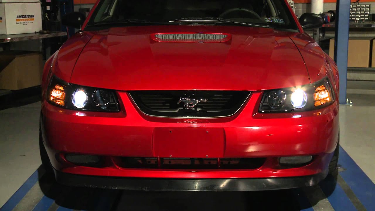 Mustang Smoked Projector Headlights (99-04 All) Review
