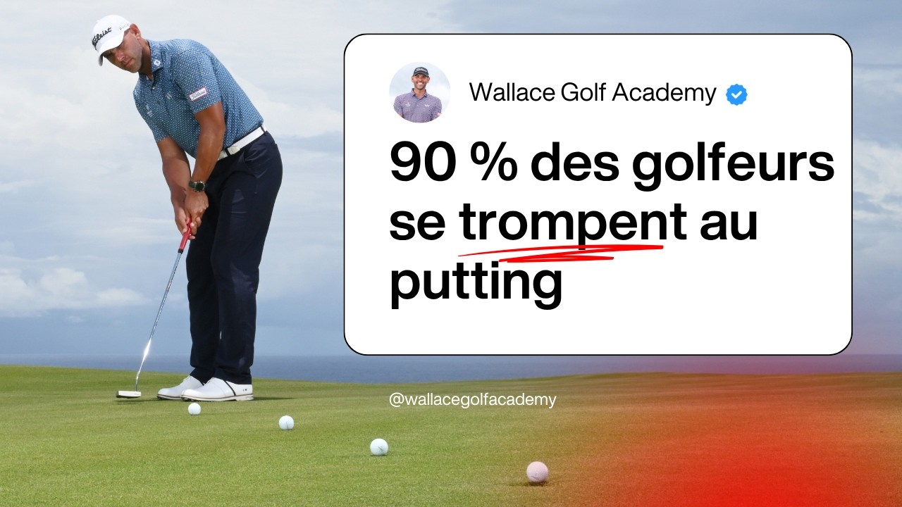 Putting au GOLF | Faut-il Putter en Ligne ou en Arc ? La RÉPONSE !