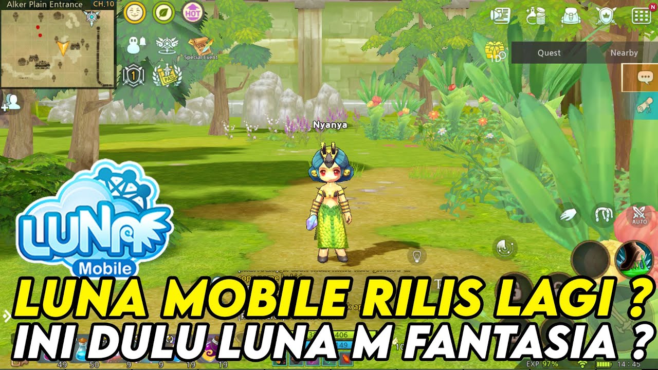 LUNA MOBILE RILIS LAGI ? DULU LUNA MOBILE FANTASIA ? YANG SUKA MMORPG LUNA WAJIB COBA SIH ! !