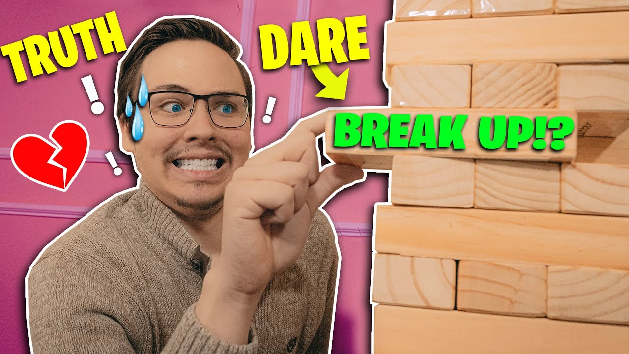 GIANT Jenga Truth OR Dare!? *COUPLES EDITION*
