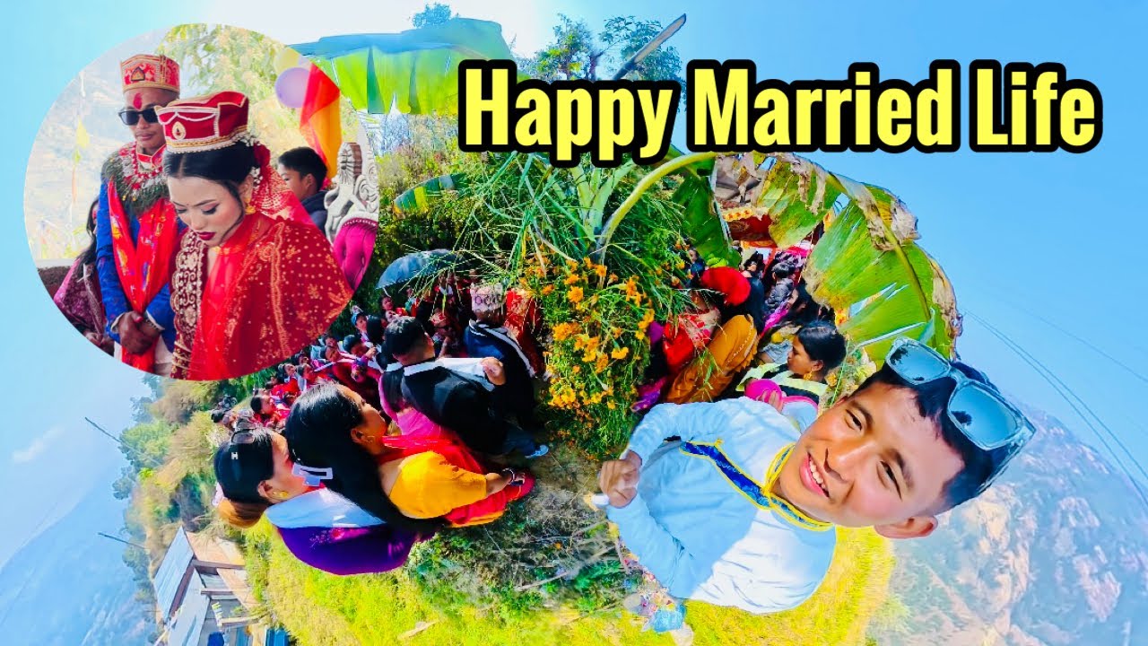 Happy Married Life Bahini ❤️ Dhading Galchhi 8 Asare 