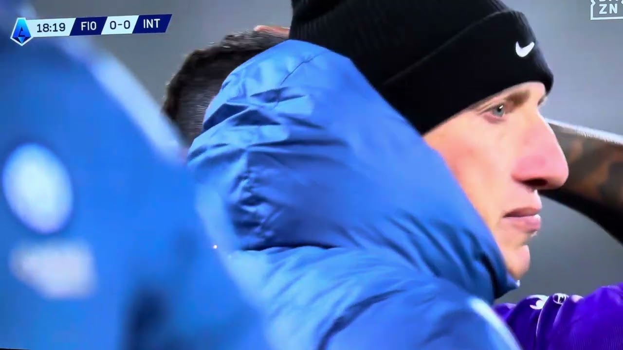 Fiorentina - Inter malore di Bove