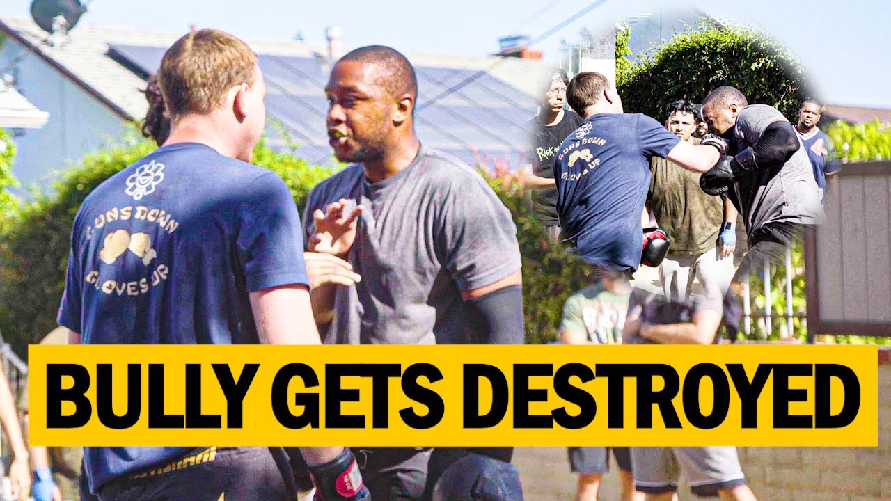 BULLY GETS OWNED!!! #Boxing #MMA #motivation #viralvideo #motivation #funny