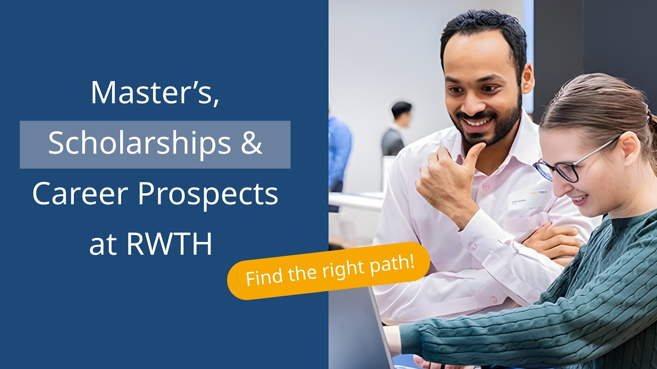 🎓 Master’s, Scholarships & Career Prospects at RWTH Aachen University 🇩🇪