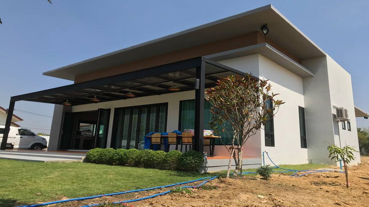 บ้านชั้นเดียว 4 ห้องนอน 3 ห้องน้ำ 1 ครัว ราคา 1.6 ล้าน