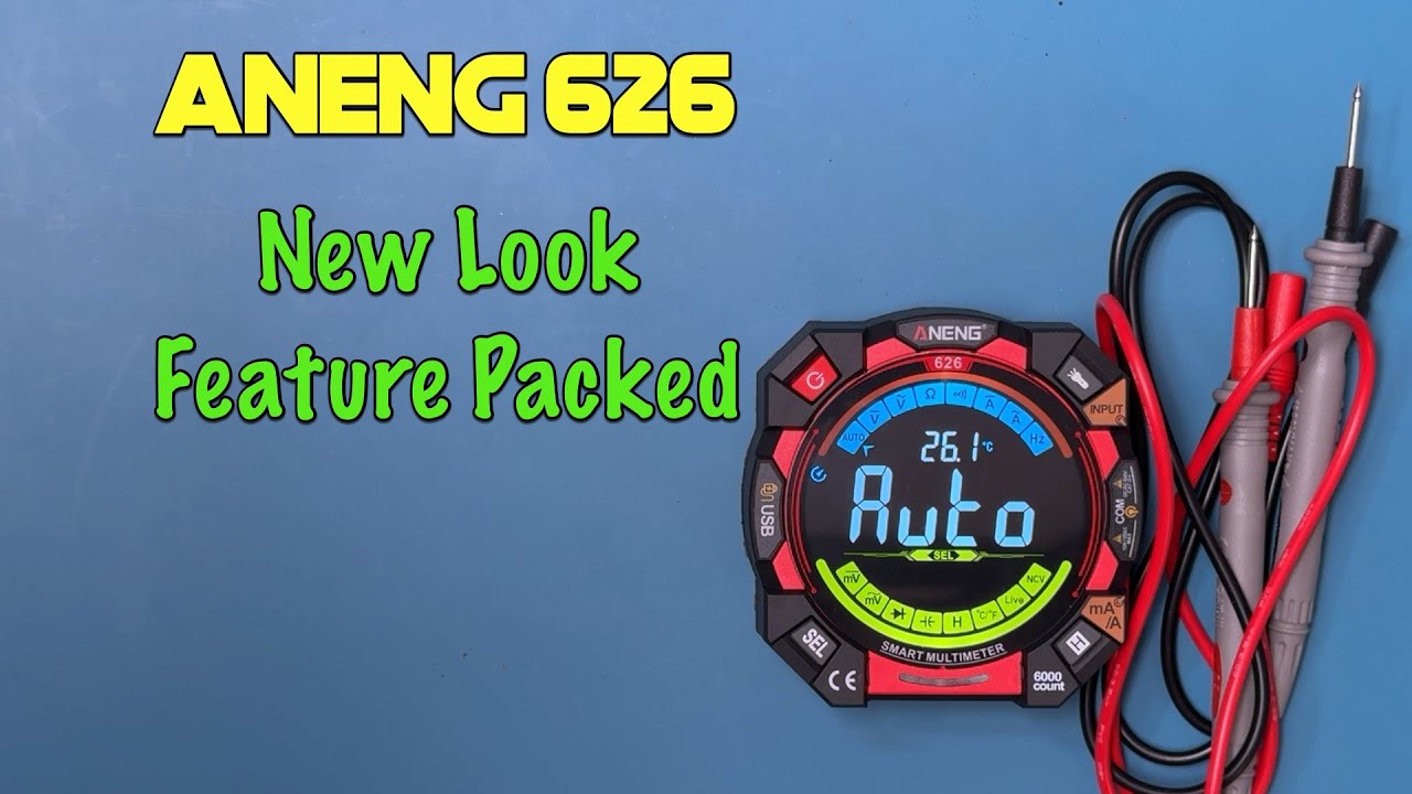 Aneng 626 unboxing, review and teardown
