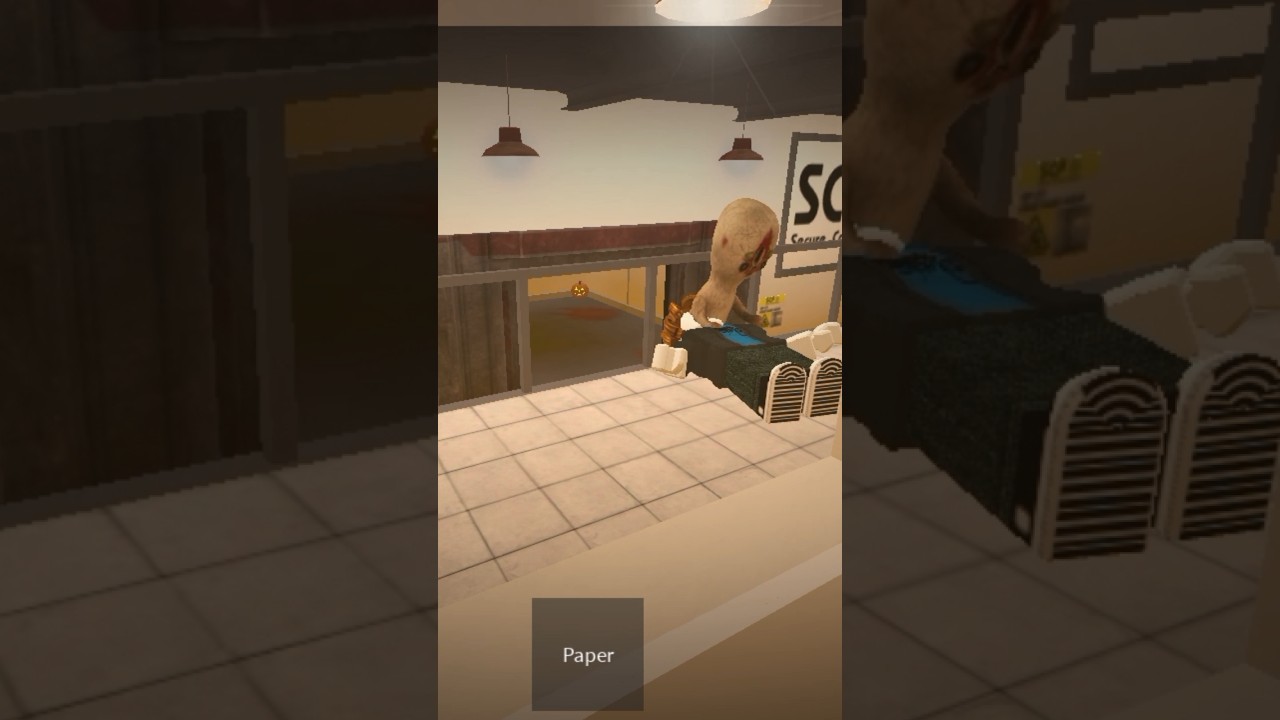 SCP-173 Gets Stuck After Killing A Bacon! #roblox #scp173 #scary #funny