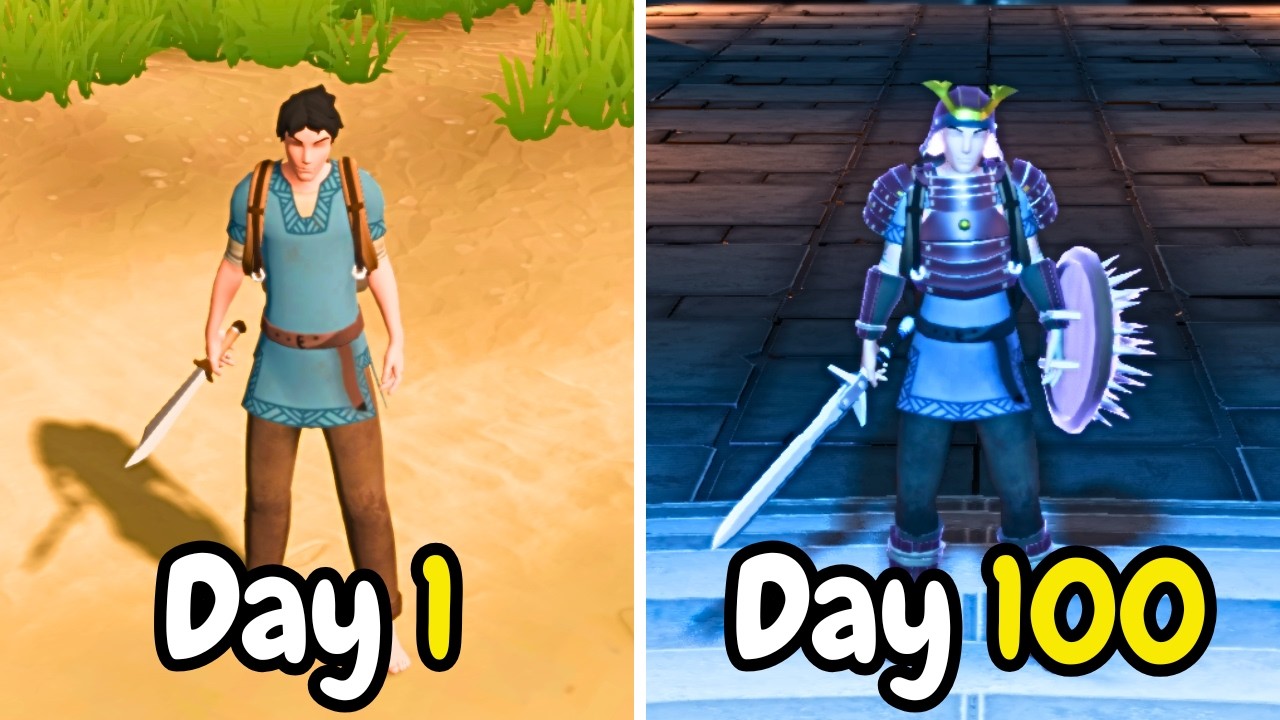 I Spent 100 days in Len's Island