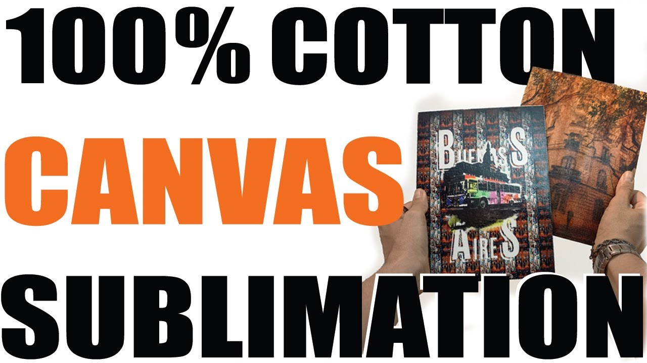 Looking to Sublimate Canvas? Check Out Our Tests with Acrylic Paint and Laminate!