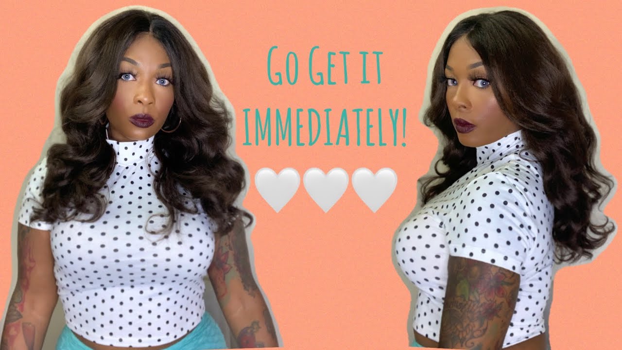 Janet Collection Natural Me Blowout Synthetic Hair HD Lace Wig - ROXIE ft WigTypes 🤍