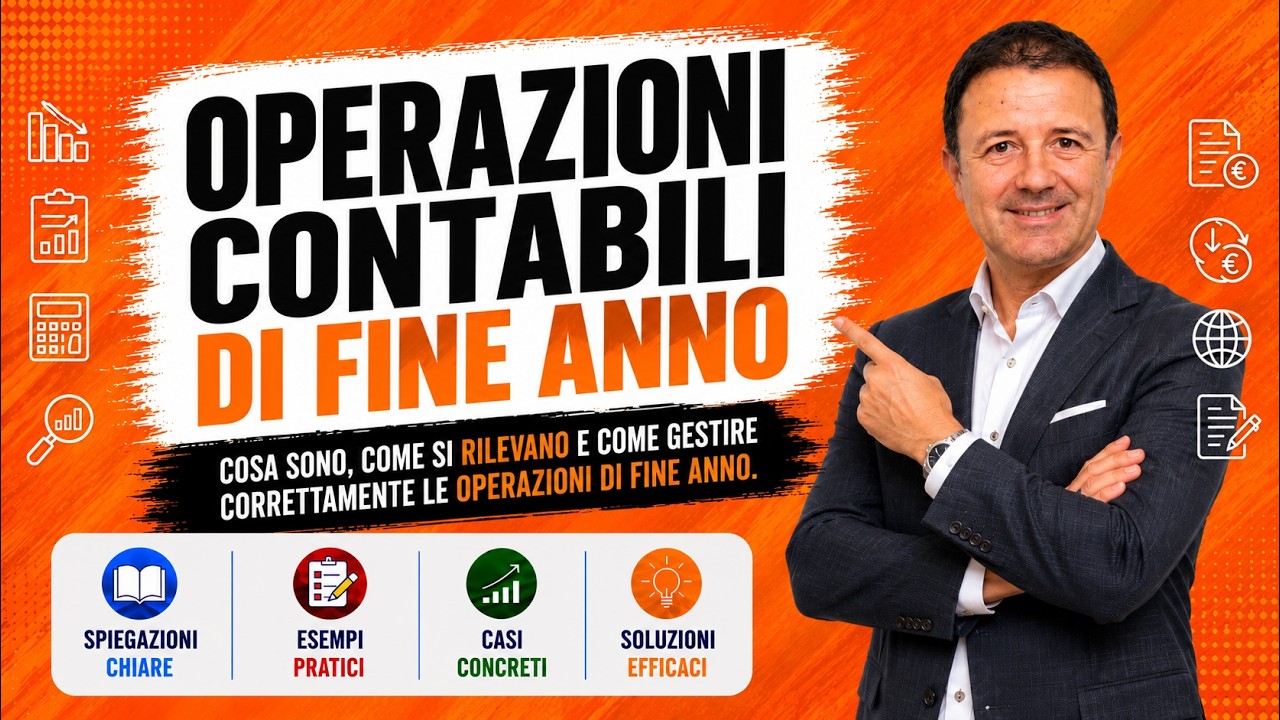 Operazioni Contabili di Fine Anno: quali sono?