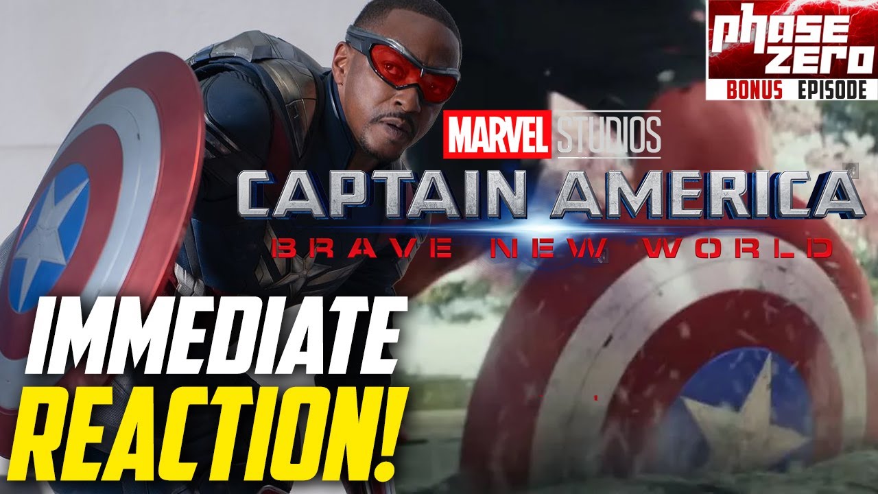 Captain America: Brave New World Trailer (Phase Zero Immediate Reaction)