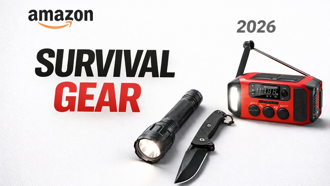 Must-Have Survival gadgets on Amazon!