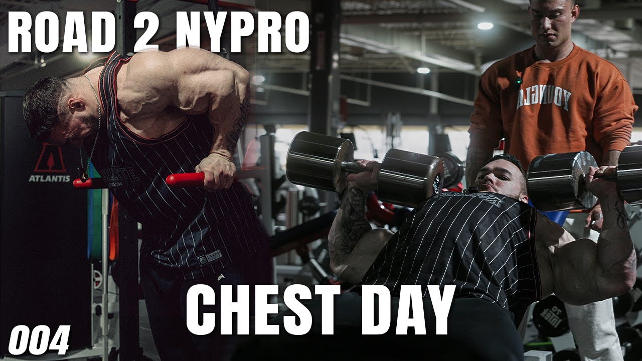 Grow Your Chest w/ Anthony Mantello | NYPRO 12 Weeks Out | Nick Walker