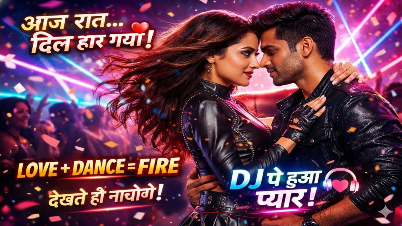 🔥 DJ पे हुआ प्यार 💃 Dil Ki Frequency | EDM Love Remix Song | Party Dance Video 2026