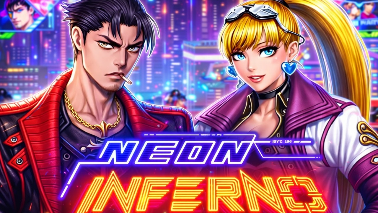 NEON INFERNO un JUEGO PIXEL ART FUTURISTA 