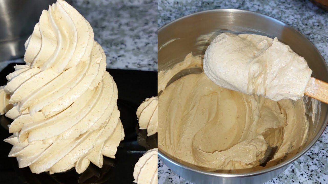 كريمة الزبدة بدون بيض//crème au beurre  sans œuf