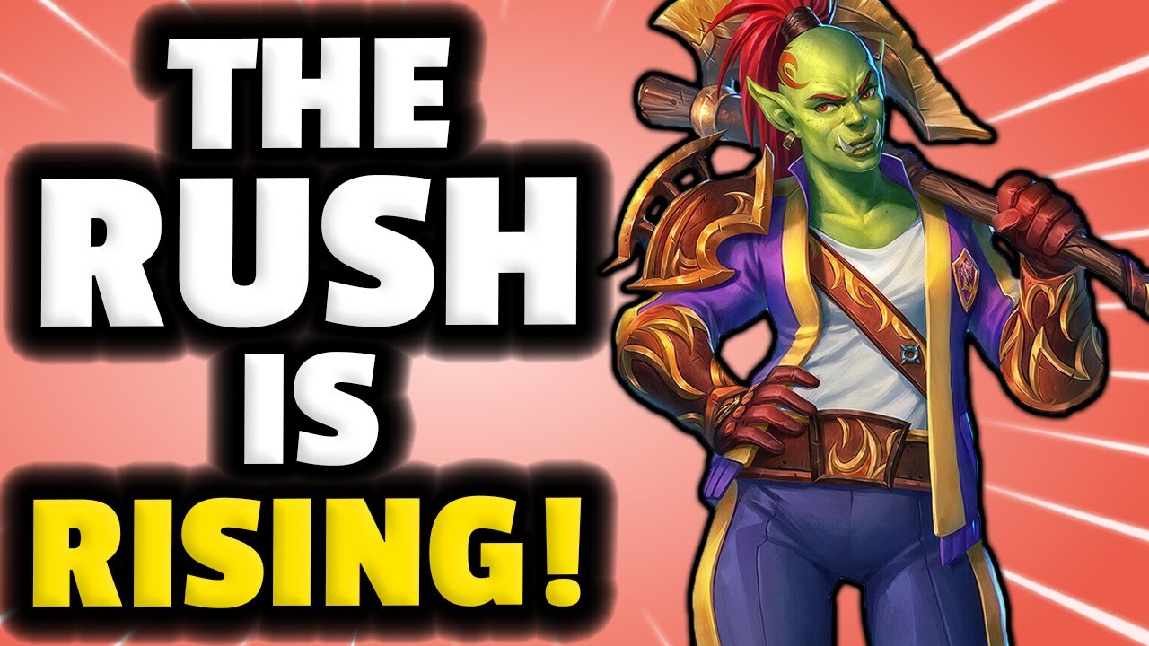 The RISE Of RUSH Warrior! A Meta Favorite | Hearthstone