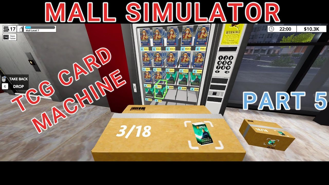 Mall Simulator | Supermarket is now open!! | Part 5