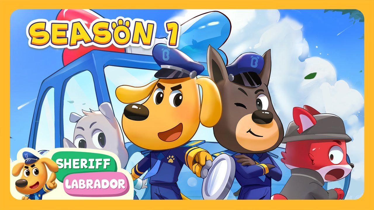 🔴LIVE | Sheriff Labrador Season 1 All Episodes | Kids Cartoon | Safety Rules for Kids