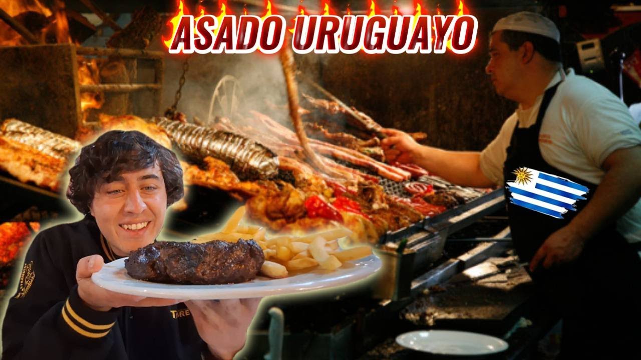 ¡Probando el ASADO URUGUAYO por PRIMERA VEZ! | ¿es EL MEJOR DEL MUNDO como dicen?