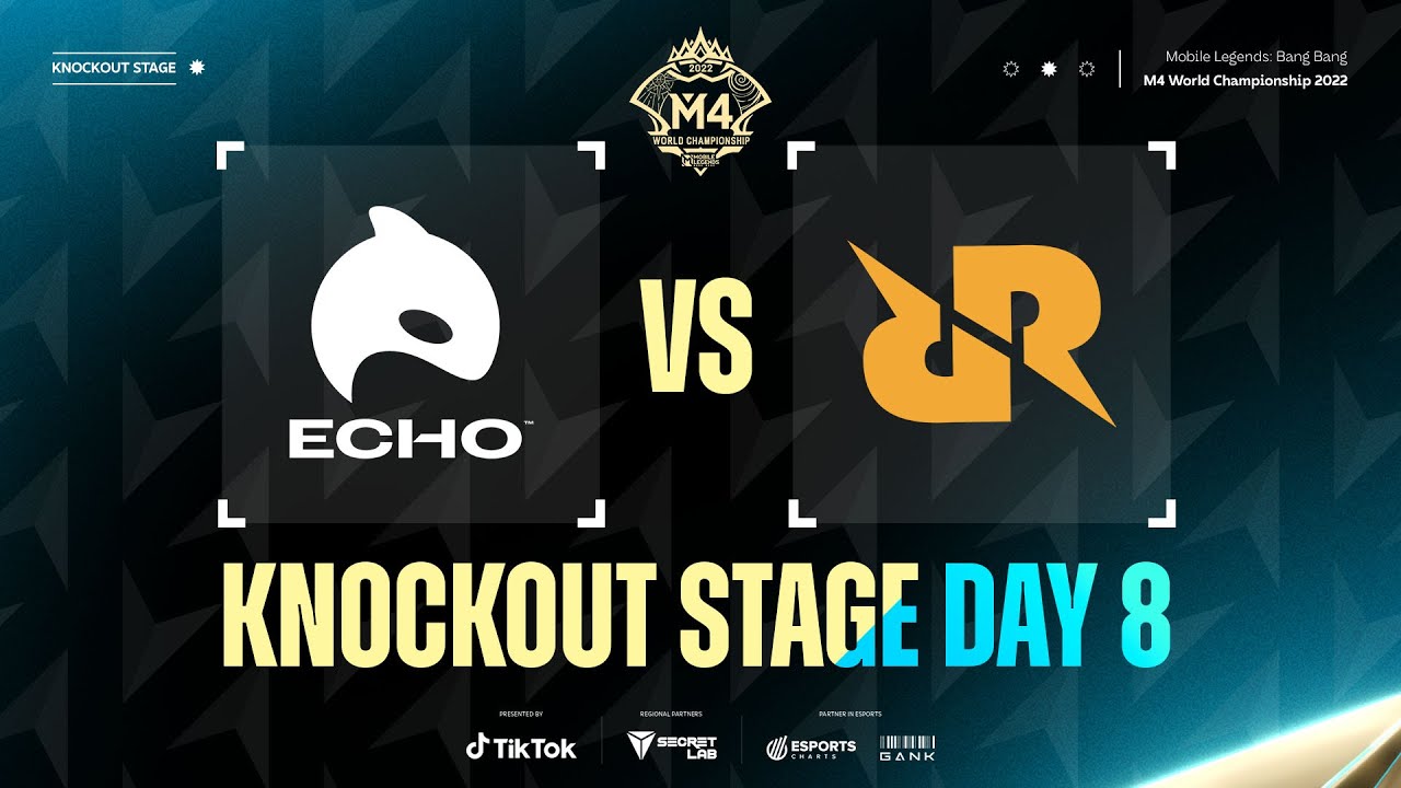 [EN] M4 Knockout Stage Day 8 - ECHO vs RRQ Game 3
