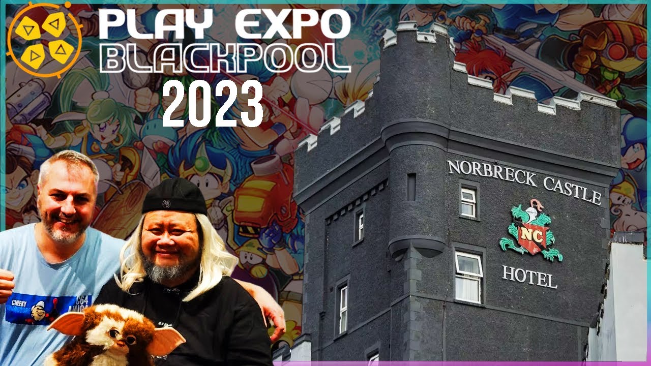 PLAY EXPO BLACKPOOL NORBRECK CASTLE | Retro Gaming Highlights & Legendary Guests