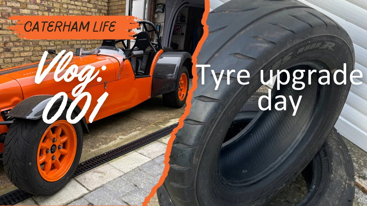 Vlog:001 Tyre swap day and quick test drive