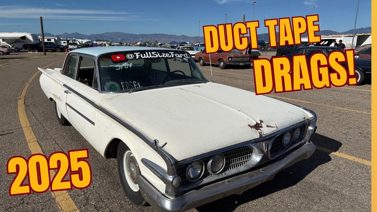 ПЫТАЯСЬ ОБОЙТИ 2025 ГОДА, КЛЕЩА ТАЩИТСЯ НА EDSEL RANGER 1960 ГОДА
