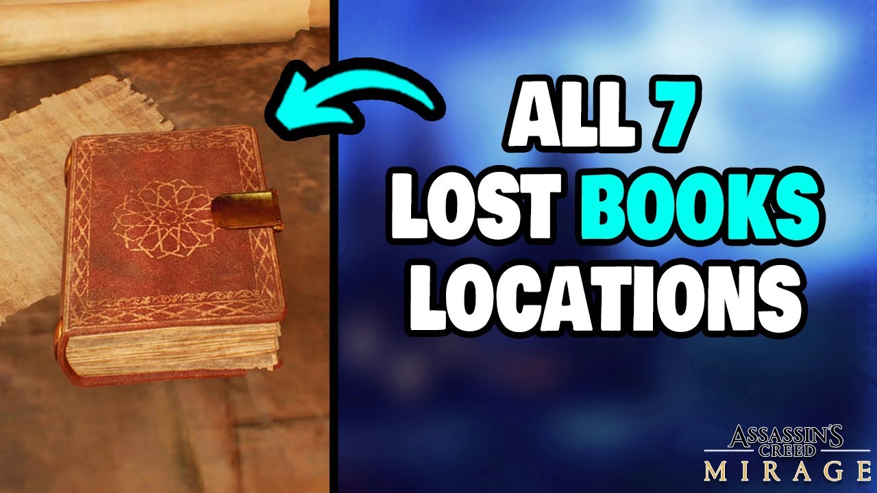 ALL 7 Lost Books Locations in Assassin's Creed Mirage (STEP-BY-STEP)