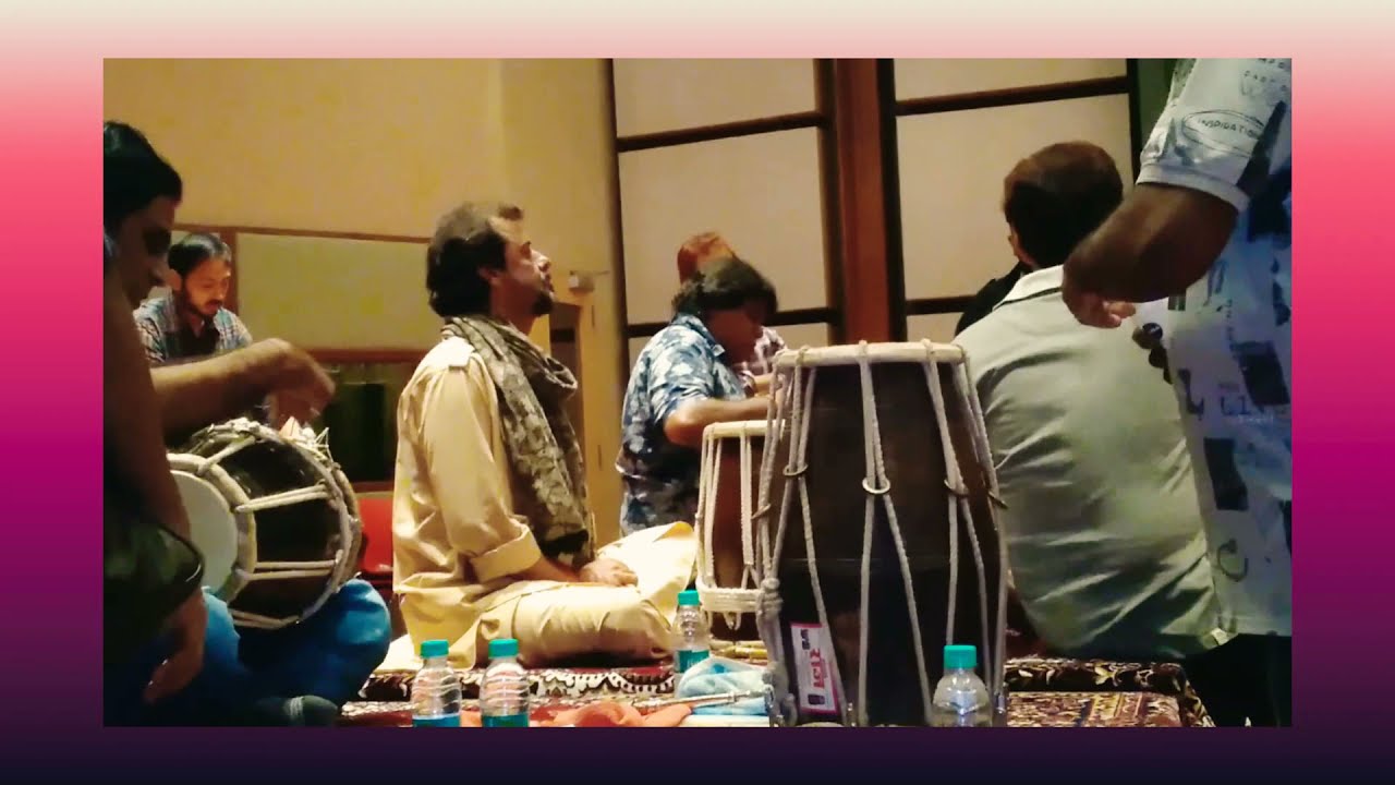 had a amazing recording session in Yashraj studios (YRF) with dholak maestro navin sharma ji ❤😊