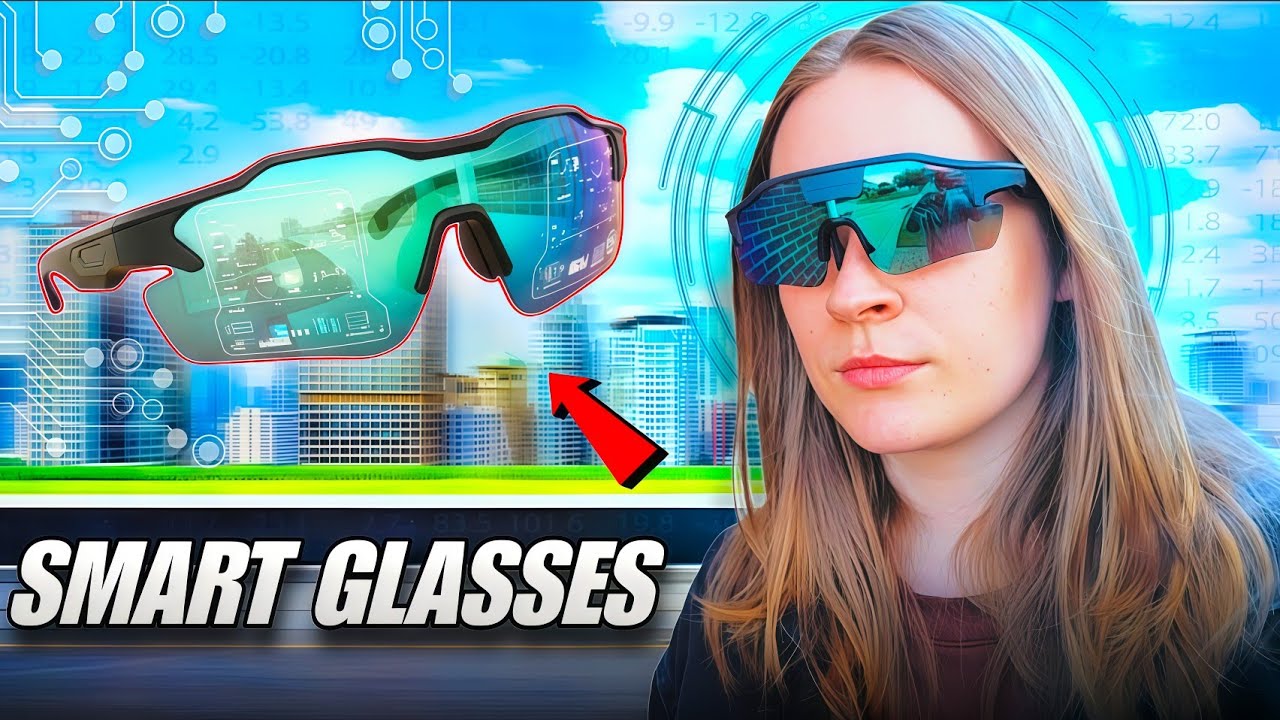 SMART GLASSES THAT SHOW YOU WHERE TO GO!? - CYBERSIGHT ZENITH Display Sports Glasses REVIEW