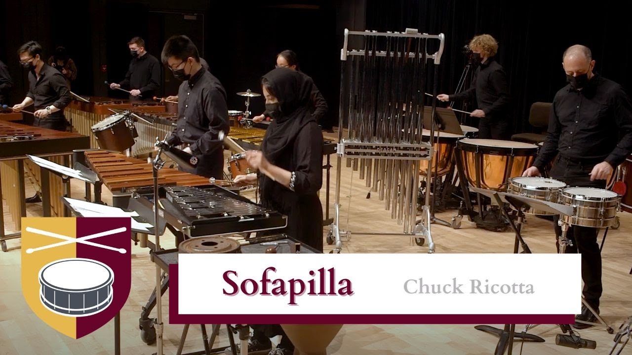 Sofapilla (Chuck Ricotta) . Performed by the McMaster University Percussion Ensemble